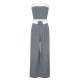 Women Fashion Contrast Stitching Tube Top And Pants Two-Piece Set Women Fashion Contrast Stitching Tube Top And Pants Two-Piece Set