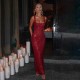 Women Fashion Sexy Solid Color Sequin Square Neck Sleeveless Backless Party Dress Women Fashion Sexy Solid Color Sequin Square Neck Sleeveless Backless Party Dress