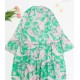 S-2xl Women Bohemia Paisley Printing Single-Breasted Swing Dress S-2xl Women Bohemia Paisley Printing Single-Breasted Swing Dress