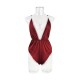 Women Fashion Sexy Deep V Lace Satin Sleepwear Women Fashion Sexy Deep V Lace Satin Sleepwear