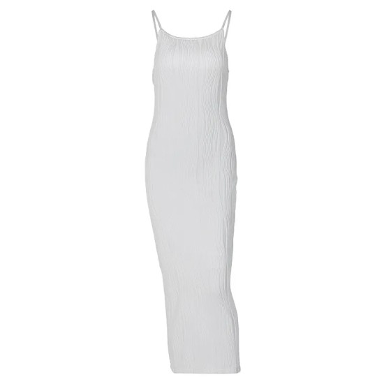 Women Fashion Sexy Solid Color Line Spaghetti Strap Tight Dress Women Fashion Sexy Solid Color Line Spaghetti Strap Tight Dress