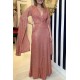 Women Fashion Sexy Elegant Solid Color Sequins V-Neck Long-Sleeve Loose Party Dress Women Fashion Sexy Elegant Solid Color Sequins V-Neck Long-Sleeve Loose Party Dress