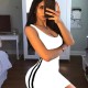 S-XXL Sexy Women Sleeveless Mini Dress S-XXL Sexy Women Sleeveless Mini Dress