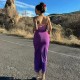 Women Fashion Sexy Gradient Sleeveless Tube Top Slim Fit Dress Women Fashion Sexy Gradient Sleeveless Tube Top Slim Fit Dress