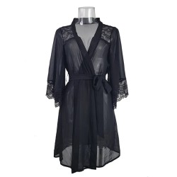 Women Fashion Sexy Lace Chiffon Pajamas Women Fashion Sexy Lace Chiffon Pajamas
