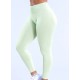 Women Fashion Solid Color Pleated Seamless Low-Waist Yoga Pants Women Fashion Solid Color Pleated Seamless Low-Waist Yoga Pants