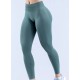 Women Fashion Solid Color Pleated Seamless Low-Waist Yoga Pants Women Fashion Solid Color Pleated Seamless Low-Waist Yoga Pants