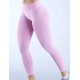 Women Fashion Solid Color Pleated Seamless Low-Waist Yoga Pants Women Fashion Solid Color Pleated Seamless Low-Waist Yoga Pants