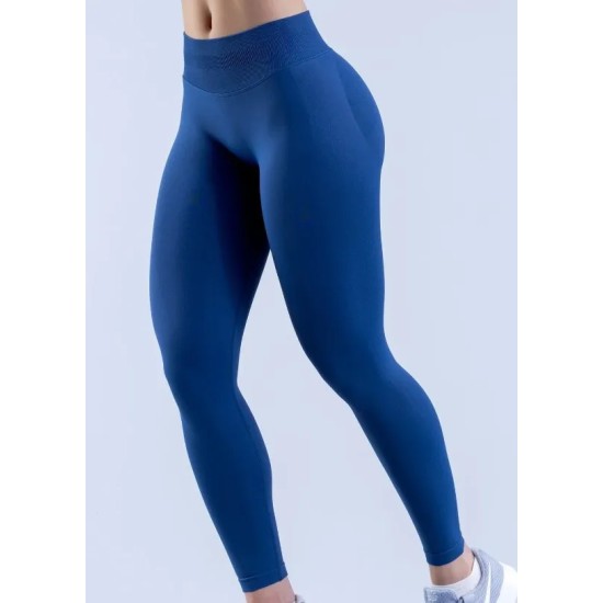 Women Fashion Solid Color Pleated Seamless Low-Waist Yoga Pants Women Fashion Solid Color Pleated Seamless Low-Waist Yoga Pants