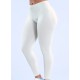 Women Fashion Solid Color Pleated Seamless Low-Waist Yoga Pants Women Fashion Solid Color Pleated Seamless Low-Waist Yoga Pants