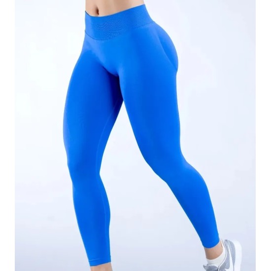 Women Fashion Solid Color Pleated Seamless Low-Waist Yoga Pants Women Fashion Solid Color Pleated Seamless Low-Waist Yoga Pants