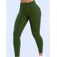Women Fashion Solid Color Pleated Seamless Low-Waist Yoga Pants Women Fashion Solid Color Pleated Seamless Low-Waist Yoga Pants
