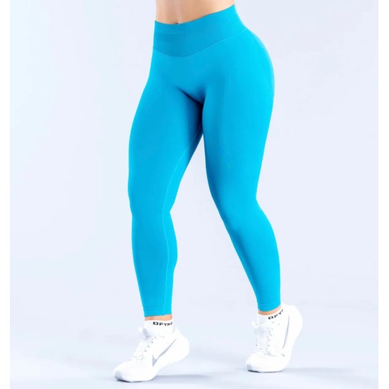Women Fashion Solid Color Pleated Seamless Low-Waist Yoga Pants Women Fashion Solid Color Pleated Seamless Low-Waist Yoga Pants