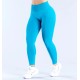 Women Fashion Solid Color Pleated Seamless Low-Waist Yoga Pants Women Fashion Solid Color Pleated Seamless Low-Waist Yoga Pants