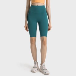 Women Fashion Casual Solid Color High Waist Yoga Shorts Women Fashion Casual Solid Color High Waist Yoga Shorts