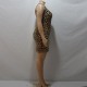 L-4XL Women Plus Size Sexy Leopard Irregular Sleeveless Bodycon Dress L-4XL Women Plus Size Sexy Leopard Irregular Sleeveless Bodycon Dress