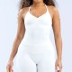 Women Fashion Solid Color Seamless Halter-Neck Yoga Sports Tank Top Women Fashion Solid Color Seamless Halter-Neck Yoga Sports Tank Top