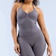 Women Fashion Solid Color Seamless Halter-Neck Yoga Sports Tank Top Women Fashion Solid Color Seamless Halter-Neck Yoga Sports Tank Top