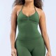 Women Fashion Solid Color Seamless Halter-Neck Yoga Sports Tank Top Women Fashion Solid Color Seamless Halter-Neck Yoga Sports Tank Top