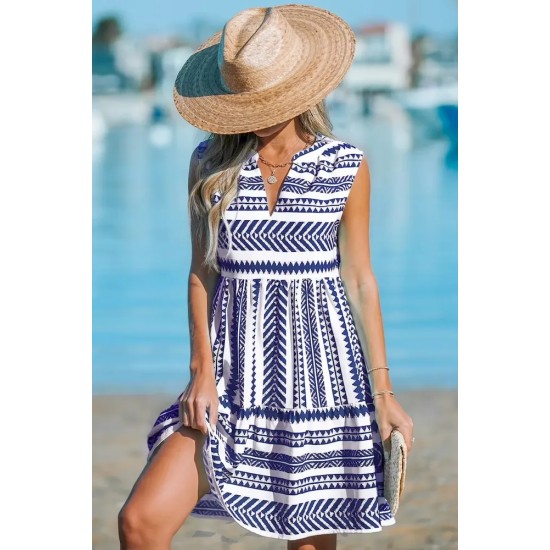 Bohemian Women Casual Print Dress Bohemian Women Casual Print Dress