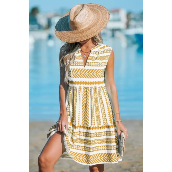 Bohemian Women Casual Print Dress Bohemian Women Casual Print Dress