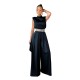 Women Fashion Solid Color Wide Leg Jumpsuits Women Fashion Solid Color Wide Leg Jumpsuits
