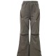 Women Fashion Sexy Stitching Multi-Zipper Hollow-Out Loose Straight Flare Pants Women Fashion Sexy Stitching Multi-Zipper Hollow-Out Loose Straight Flare Pants