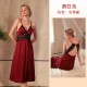 Women Fashion Sexy V-Neck Lace Backless Sleepwear Women Fashion Sexy V-Neck Lace Backless Sleepwear