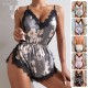 Women Fashion Sexy Deep V Lace Backless Sleepwear Women Fashion Sexy Deep V Lace Backless Sleepwear